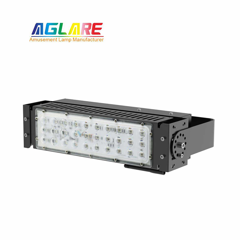 LED彩色投光灯 带？？？？？50W变色RGB泛光灯