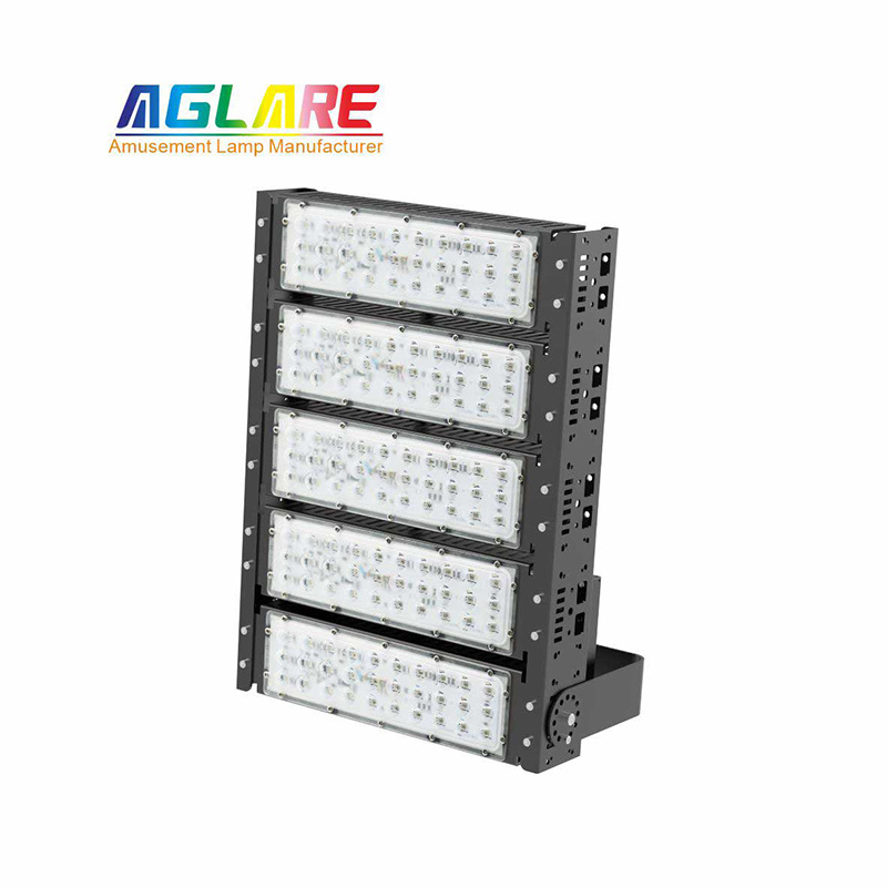 led彩色投光灯 带？？？？？250W变色RGB泛光灯游乐园公园景观户外照明
