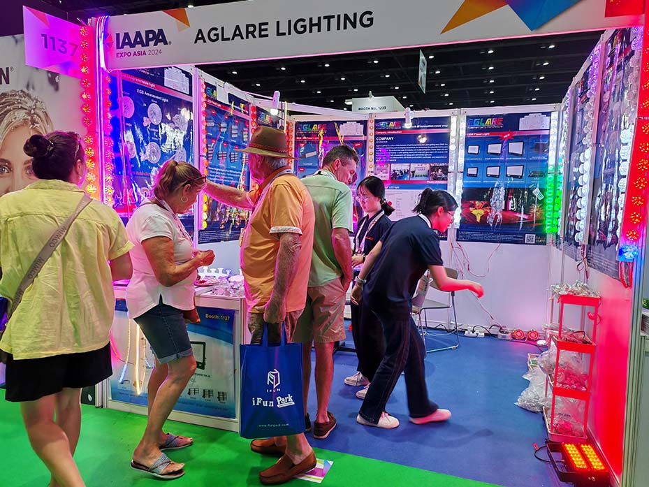 拉斯维加斯游戏照明AGLARE亮相2024 年曼谷 IAAPA 亚洲展览会_拉斯维加斯游戏集团
