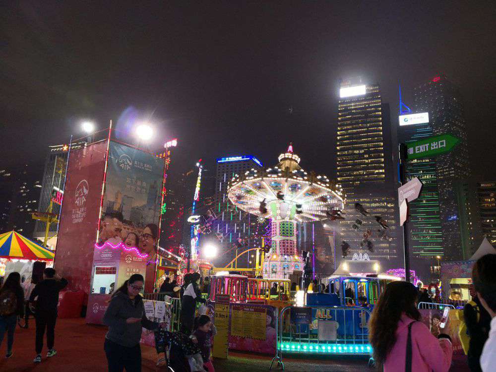 2018拉斯维加斯游戏照明的娱乐灯用在香港中环佳年华展示_拉斯维加斯游戏集团