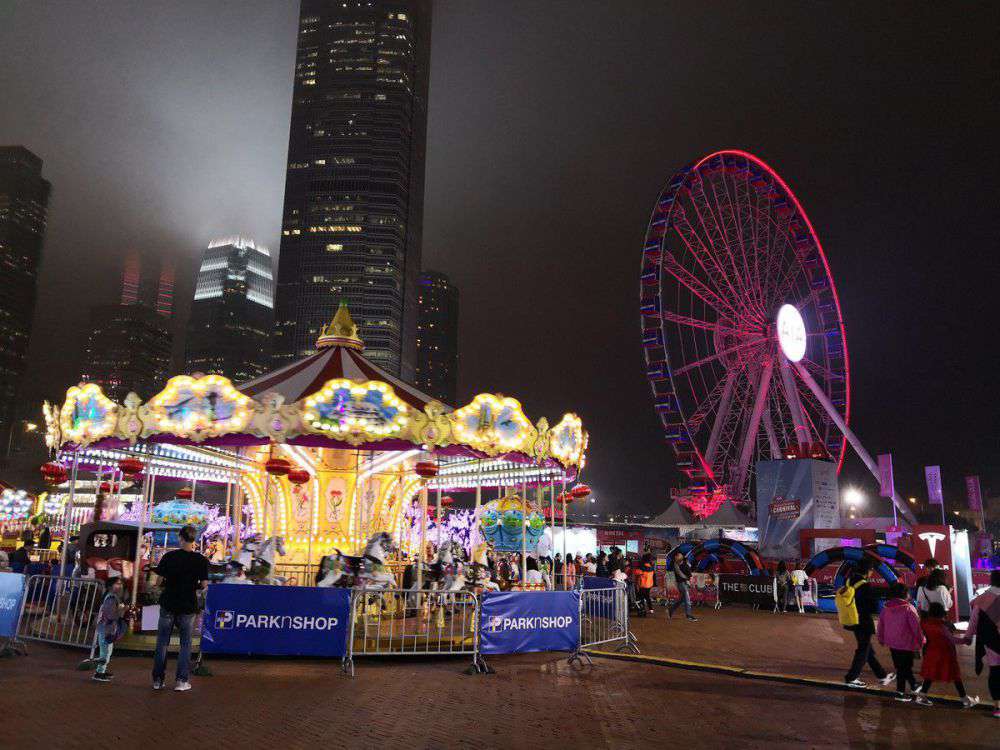 2018拉斯维加斯游戏照明的娱乐灯用在香港中环佳年华展示_拉斯维加斯游戏集团